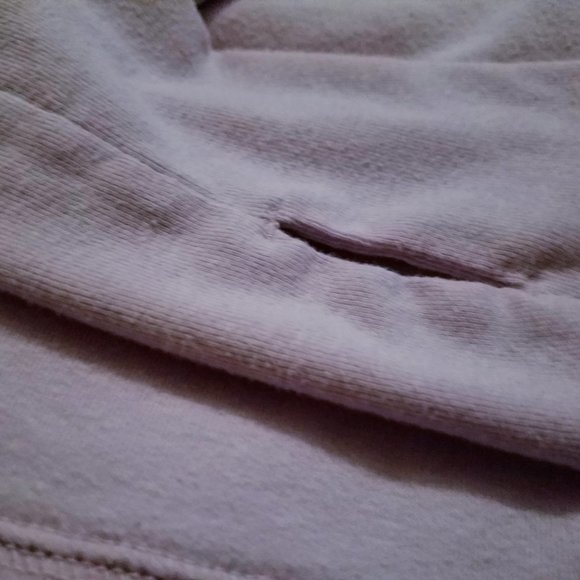 Victoria's Secret Blush Pink High/Low Sweatshirt - Picture 3 of 3